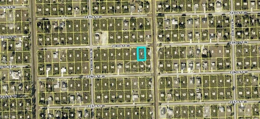 0.25 Acres of Residential Land for Sale in Lehigh Acres, Florida