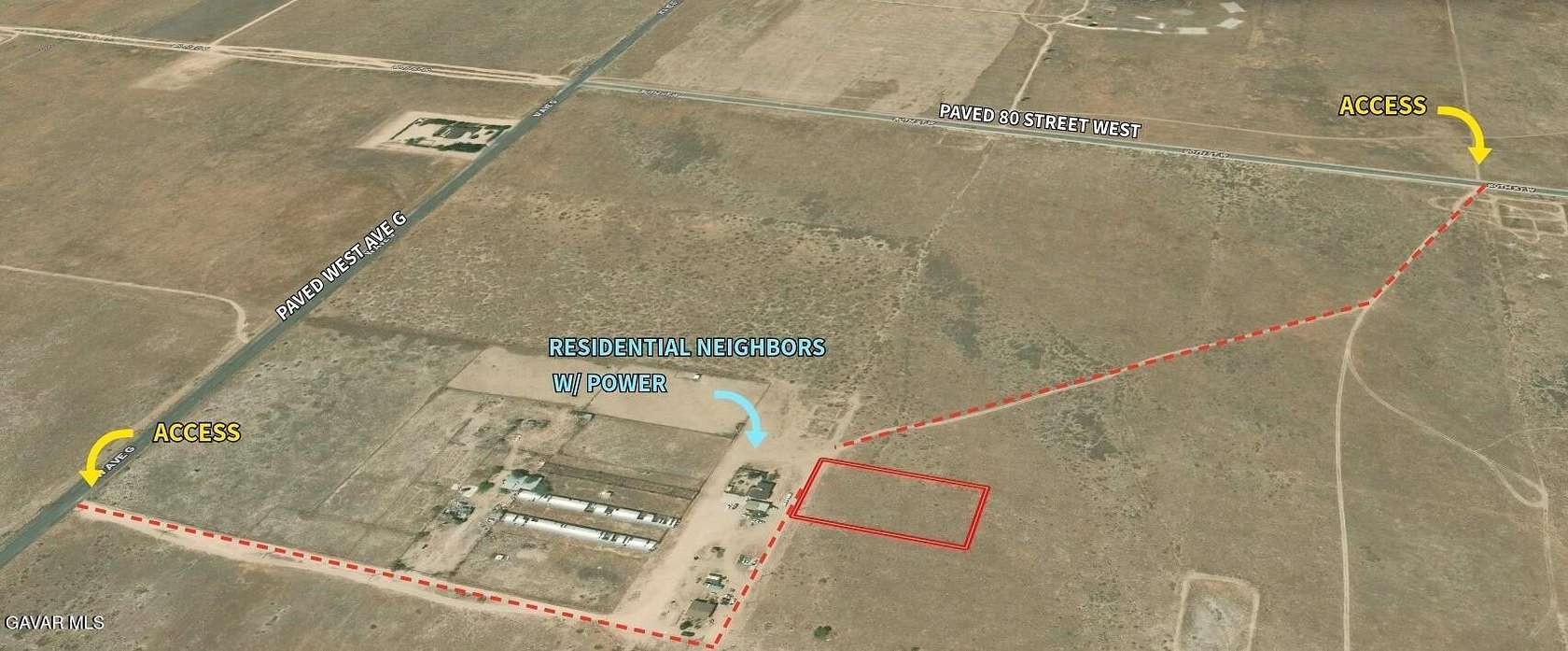 1.25 Acres of Land for Sale in Lancaster, California