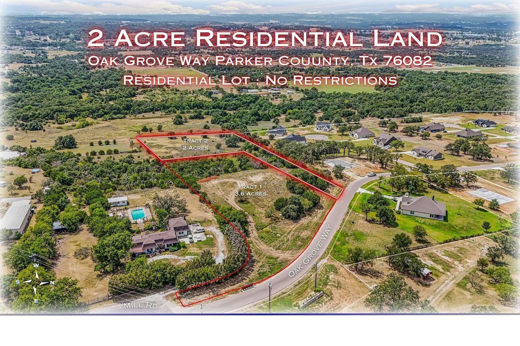 2 Acres of Residential Land for Sale in Springtown, Texas