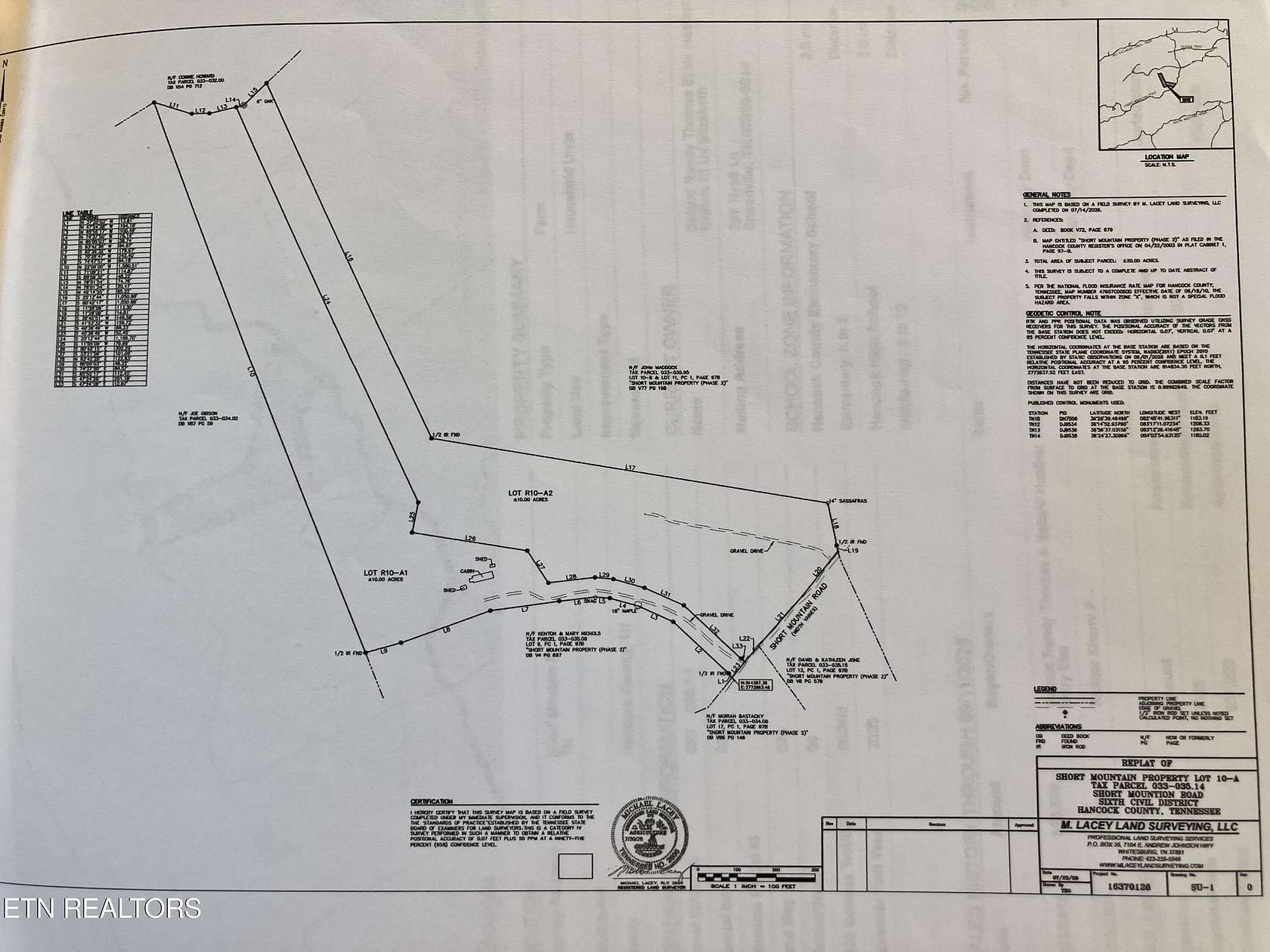 10 Acres of Recreational & Residential Land for Sale in Sneedville, Tennessee