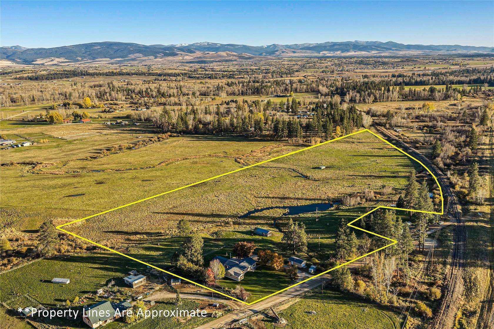 23 Acres of Recreational Land with Home for Sale in Florence, Montana