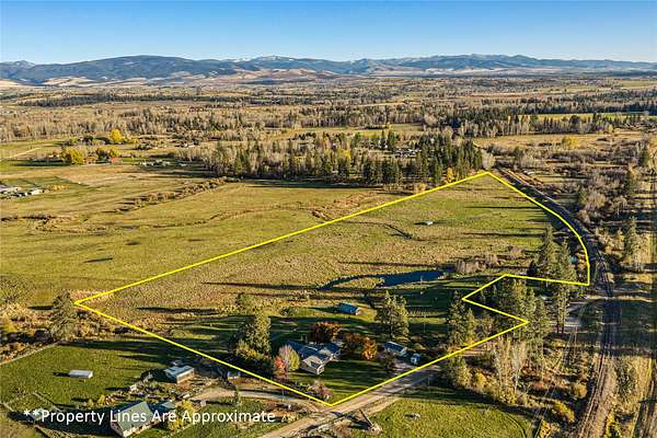 23 Acres of Recreational Land with Home for Sale in Florence, Montana