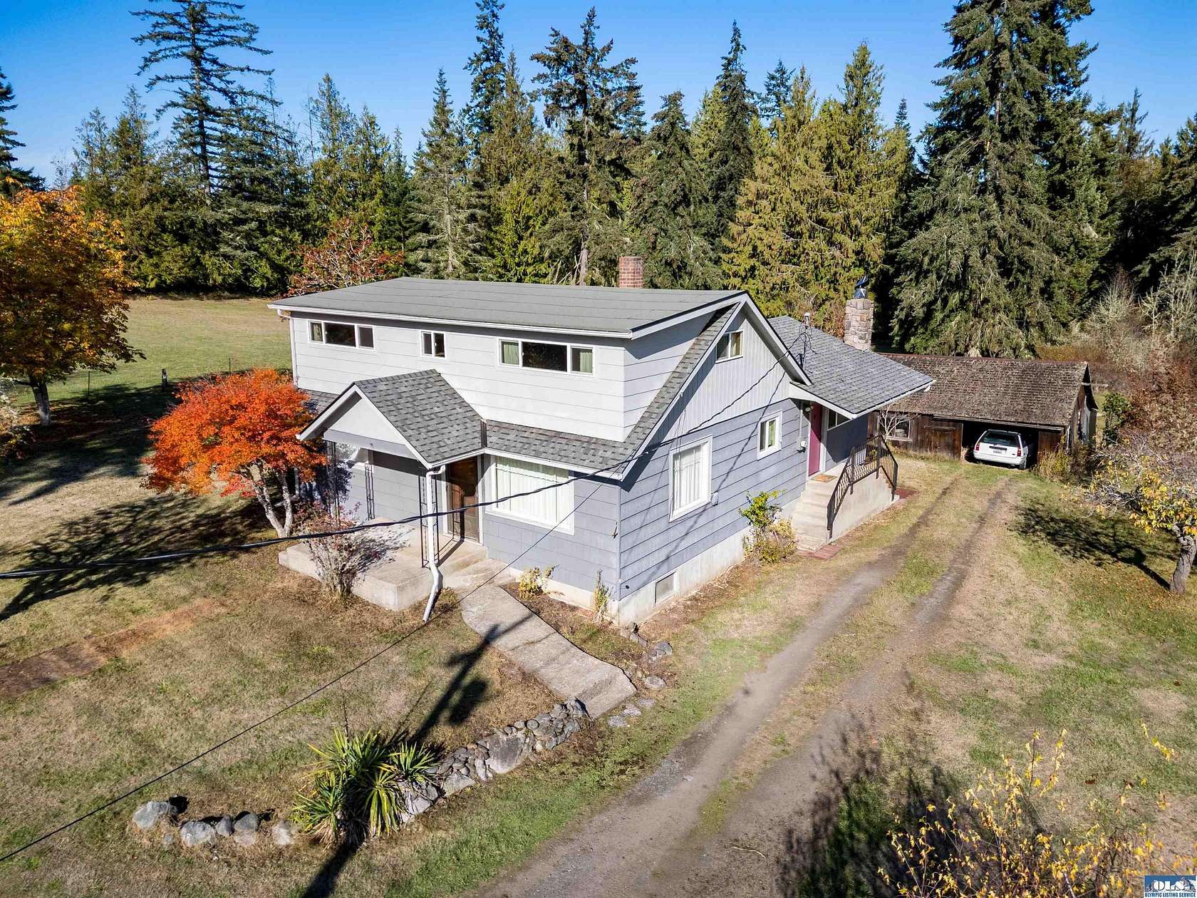 11.5 Acres of Land with Home for Sale in Port Angeles, Washington