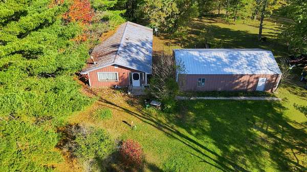 1.9 Acres of Land with Home for Sale in Luther, Michigan