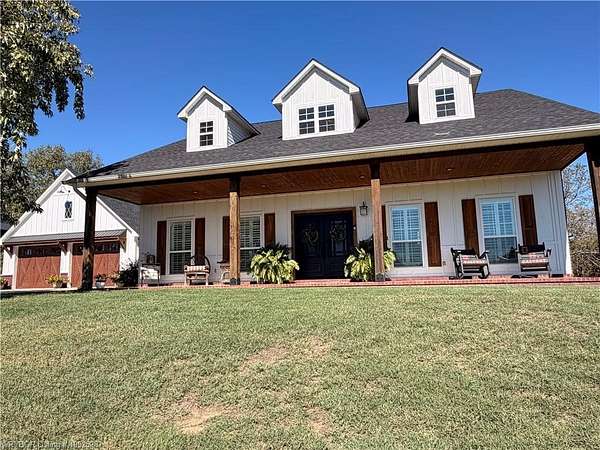 15 Acres of Land with Home for Sale in Muldrow, Oklahoma