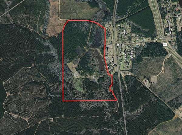 143 Acres of Recreational Land for Sale in Fisher, Louisiana