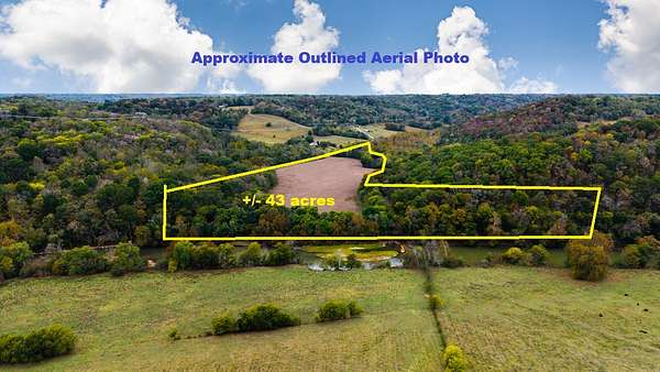 43 Acres of Land for Sale in Fayetteville, Tennessee
