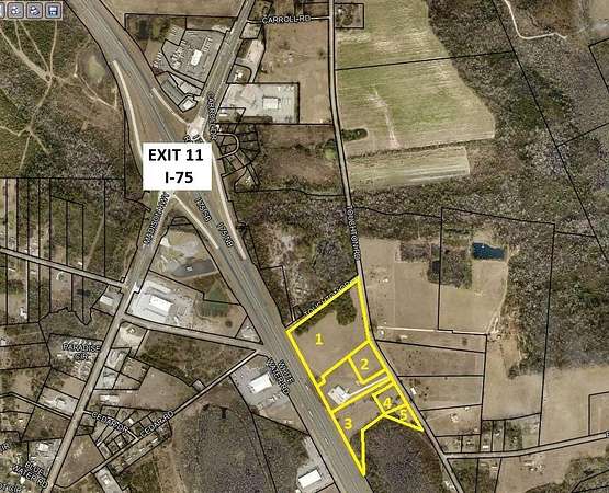 14.3 Acres of Commercial Land for Sale in Valdosta, Georgia