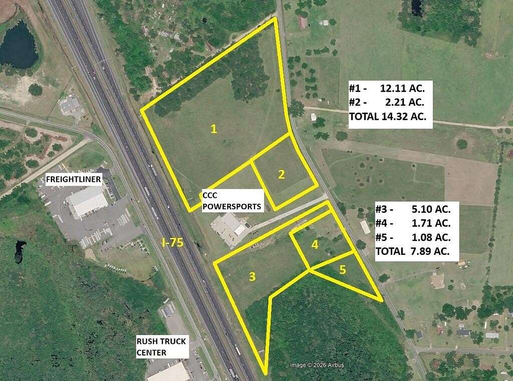 7.89 Acres of Commercial Land for Sale in Valdosta, Georgia