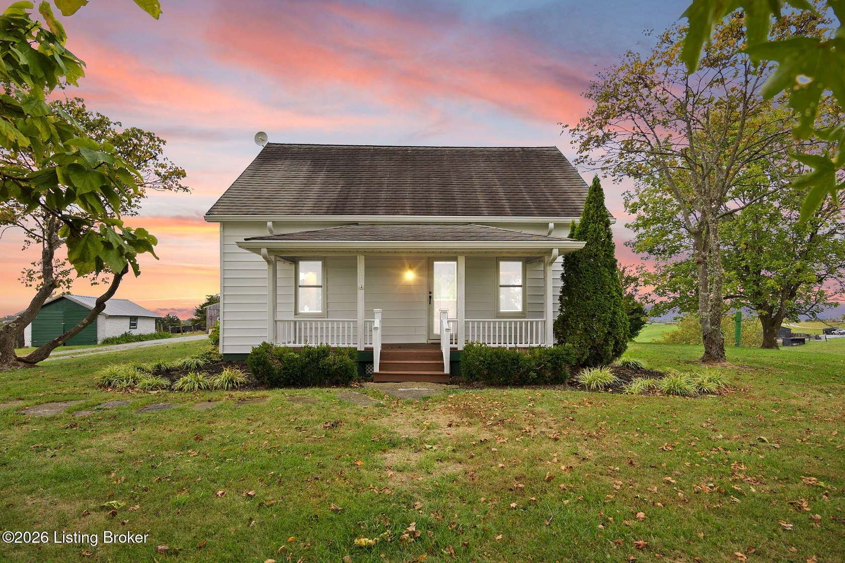 10.8 Acres of Land with Home for Sale in Harrodsburg, Kentucky