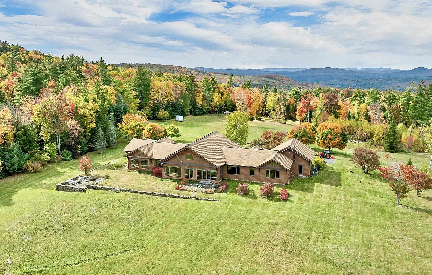 27.2 Acres of Recreational Land with Home for Sale in Dalton, New Hampshire