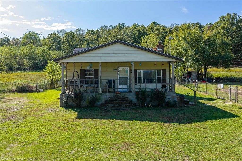 8.38 Acres of Land with Home for Sale in Greenwood, Arkansas