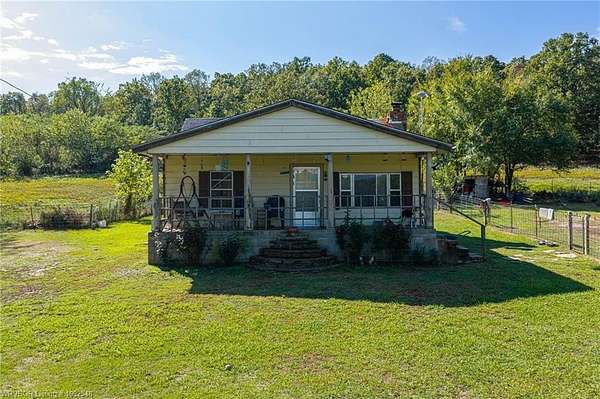 8.38 Acres of Land with Home for Sale in Greenwood, Arkansas