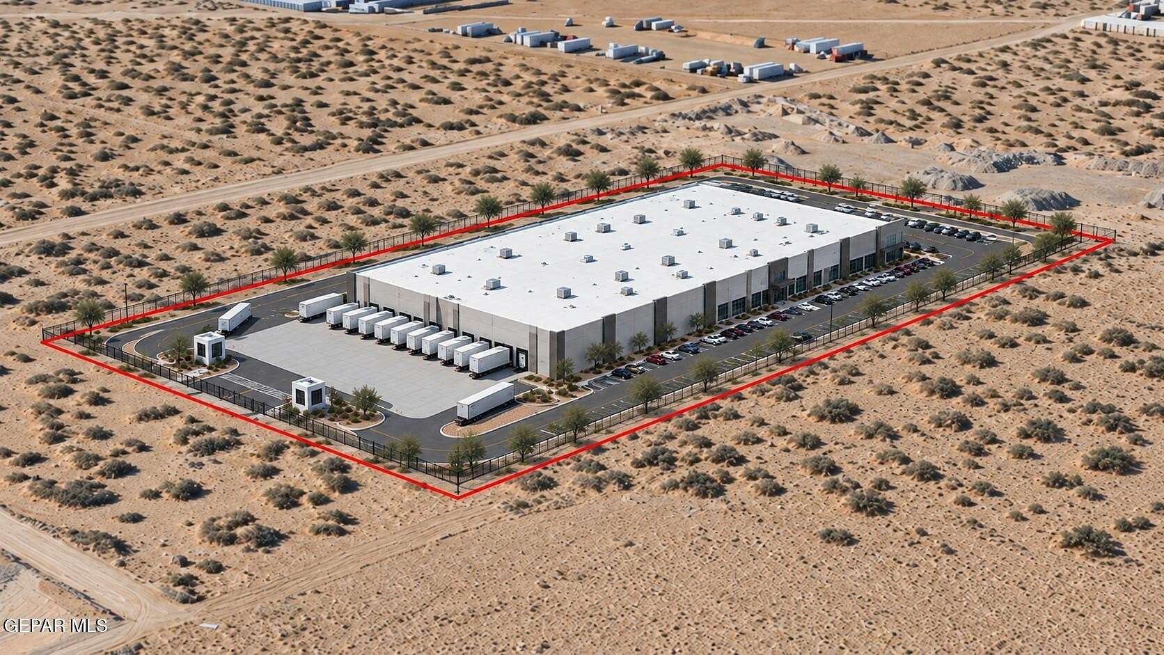 9.38 Acres of Commercial Land for Lease in El Paso, Texas