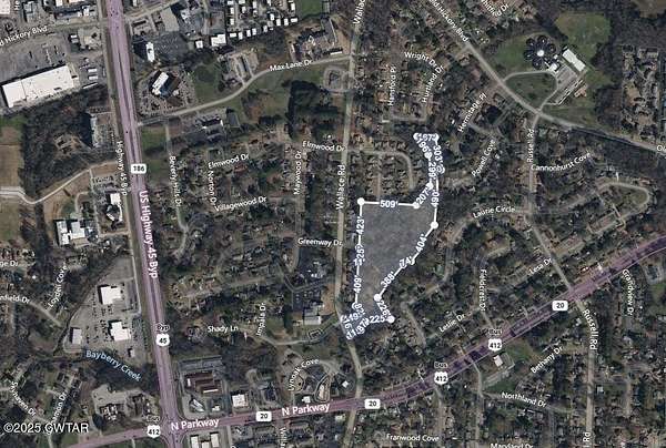 13.2 Acres of Land for Sale in Jackson, Tennessee