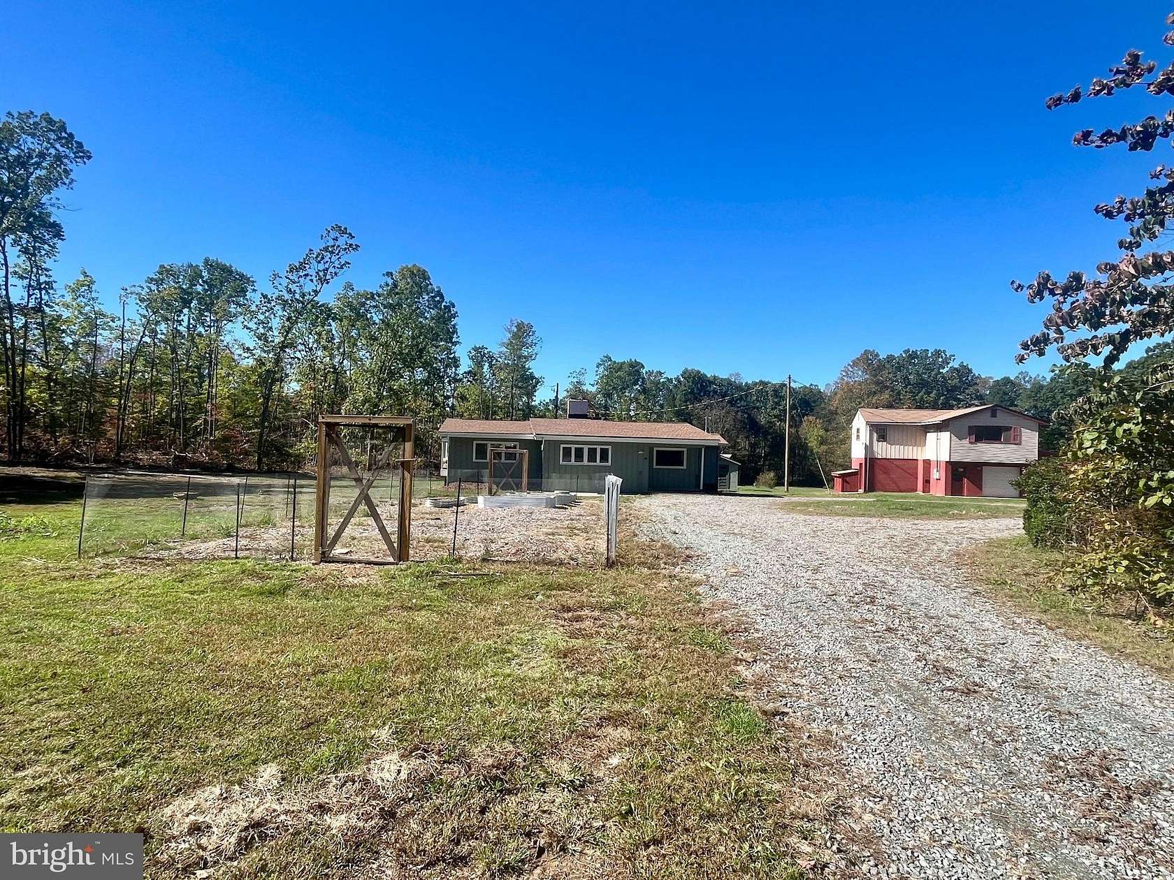 6.62 Acres of Land with Home for Sale in Louisa, Virginia