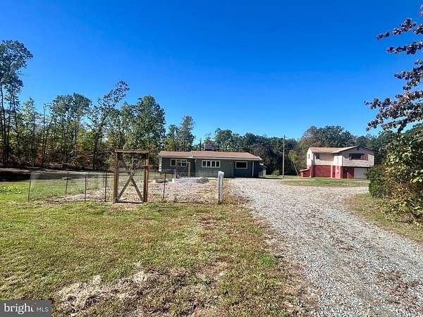 6.62 Acres of Land with Home for Sale in Louisa, Virginia