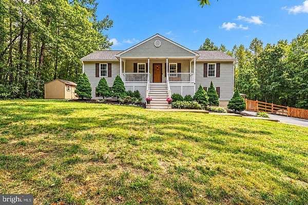 3 Acres of Land with Home for Sale in Fredericksburg, Virginia