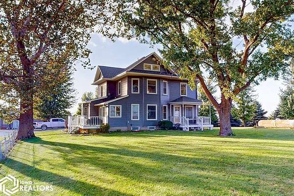 3 Acres of Land with Home for Sale in Audubon, Iowa