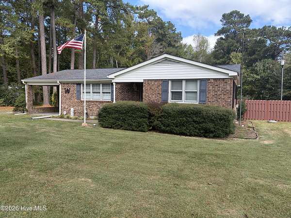 6.17 Acres of Land with Home for Sale in Pinetown, North Carolina