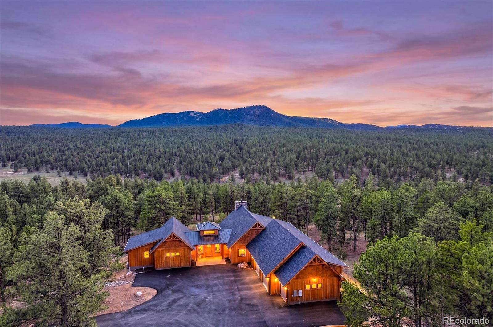 107 Acres of Land with Home for Sale in Lake George, Colorado
