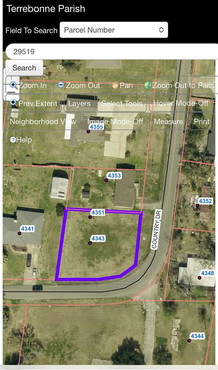 0.49 Acres of Residential Land for Sale in Bourg, Louisiana