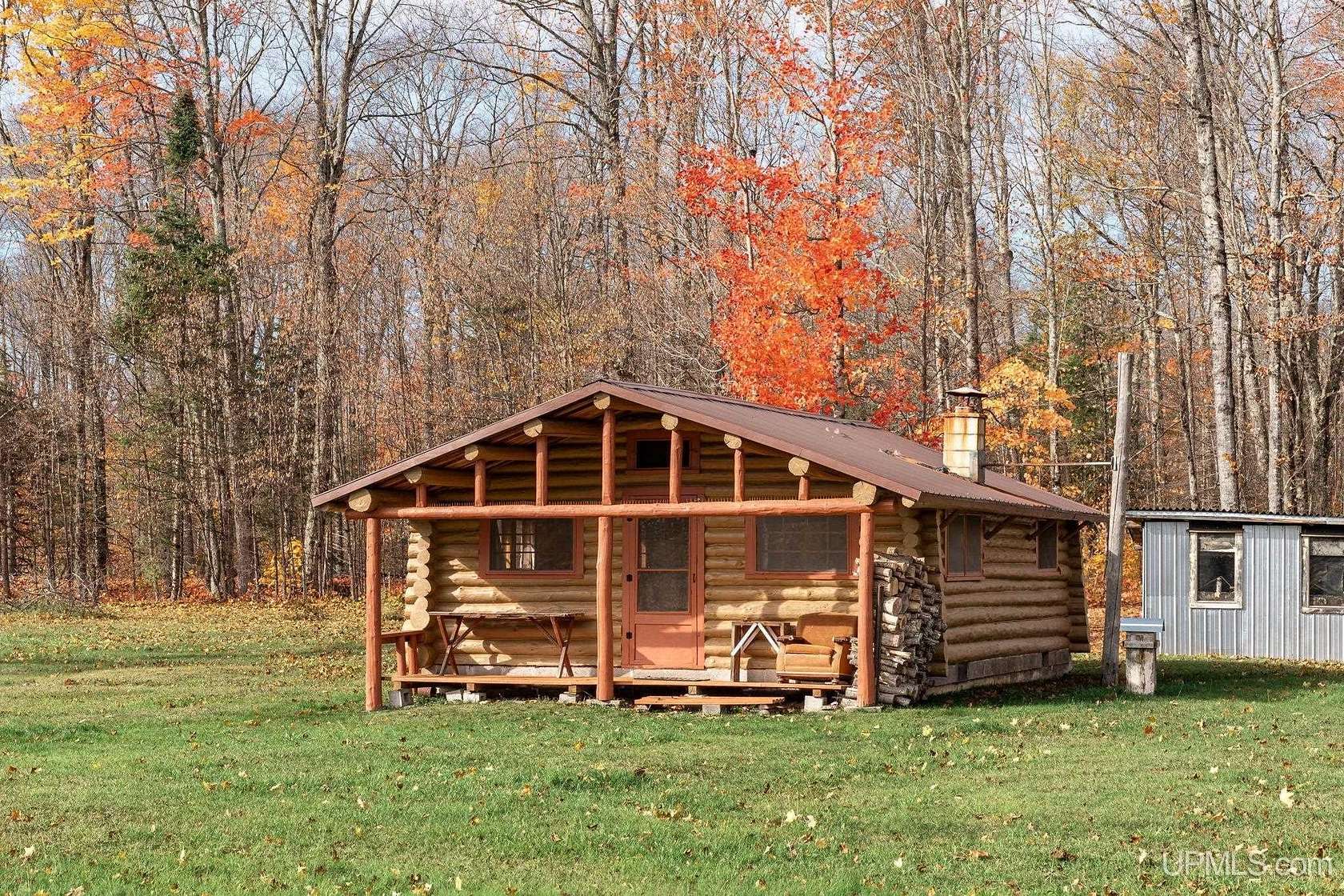 120 Acres of Improved Recreational Land for Sale in Skandia, Michigan