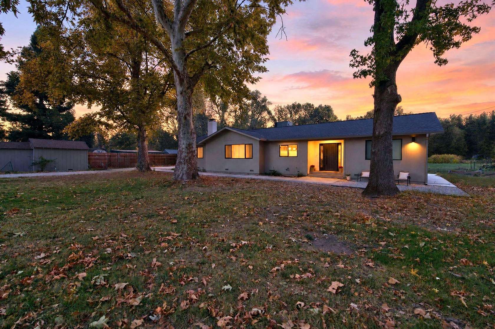 4 Acres of Land with Home for Sale in Anderson, California