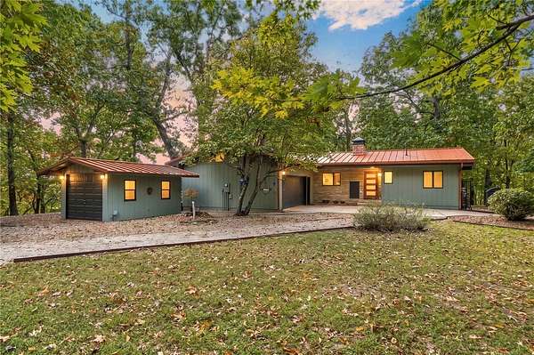5.56 Acres of Land with Home for Sale in Rogers, Arkansas