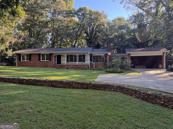 1.9 Acres of Land with Home for Sale in Lilburn, Georgia