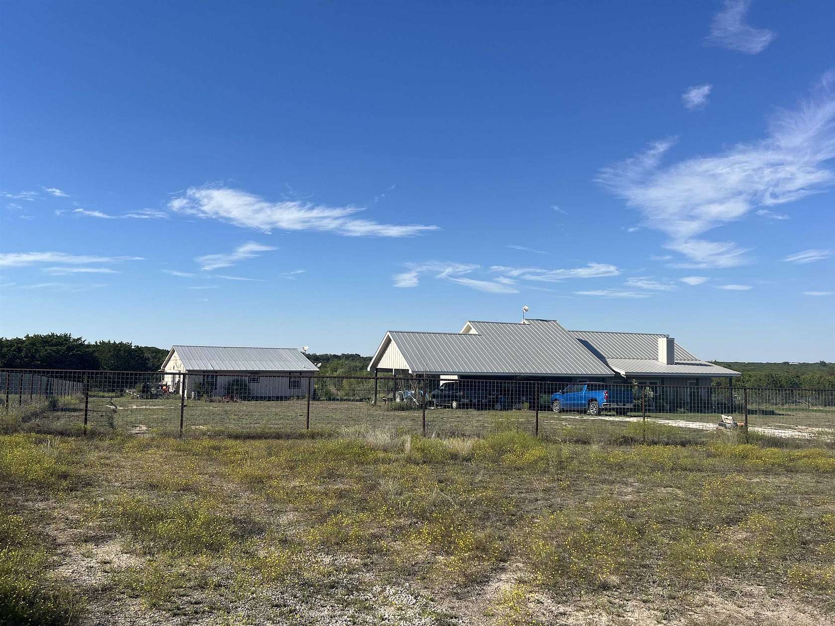 96.4 Acres of Agricultural Land with Home for Sale in Burnet, Texas