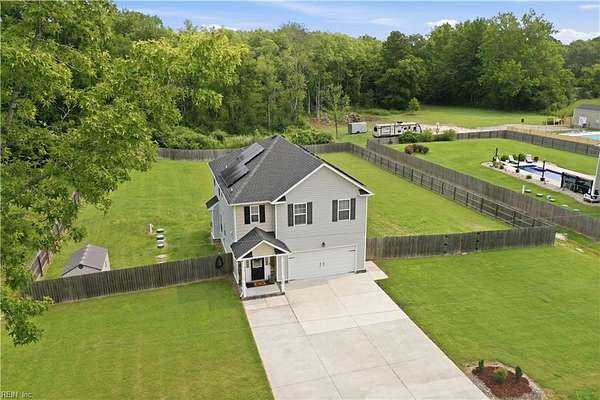 3 Acres of Land with Home for Sale in Chesapeake, Virginia