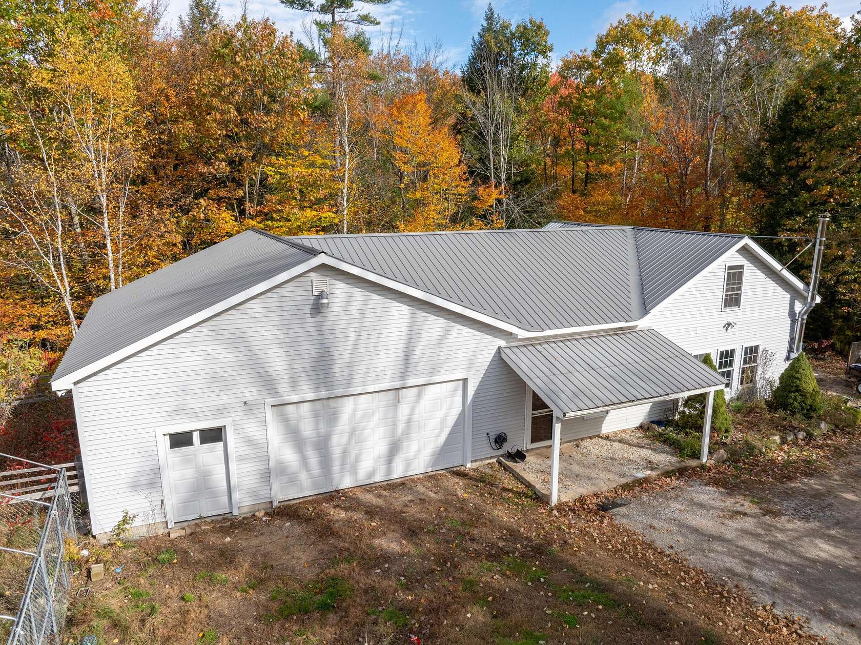 10 Acres of Recreational Land with Home for Sale in Porter, Maine
