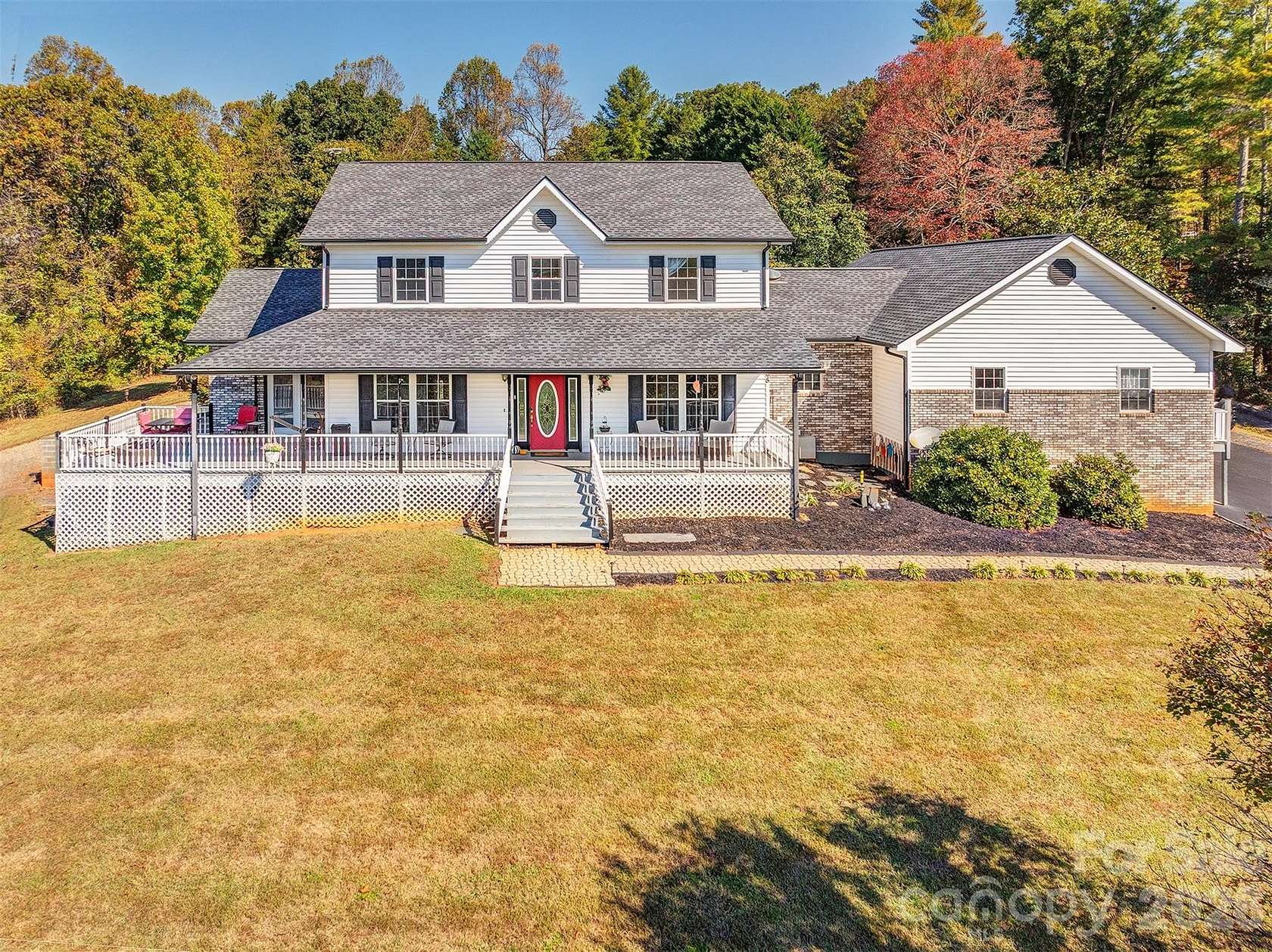 1.53 Acres of Land with Home for Sale in Weaverville, North Carolina