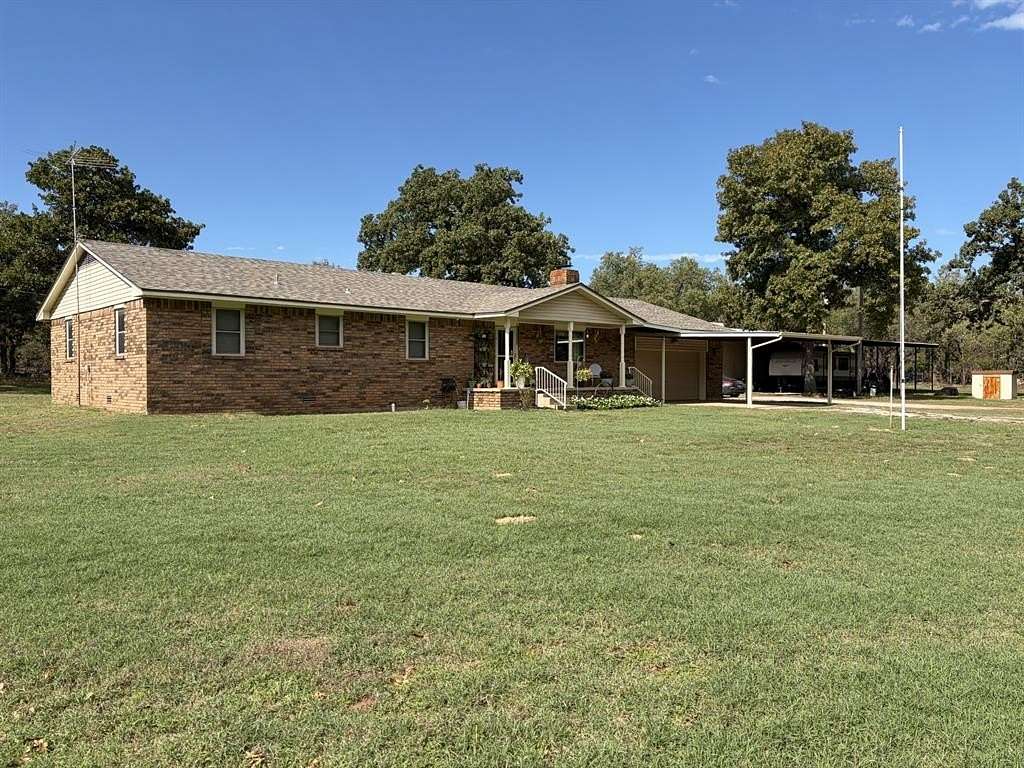 5 Acres of Land with Home for Sale in McLoud, Oklahoma