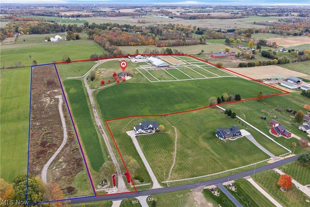 27.2 Acres of Agricultural Land with Home for Sale in Canton, Ohio
