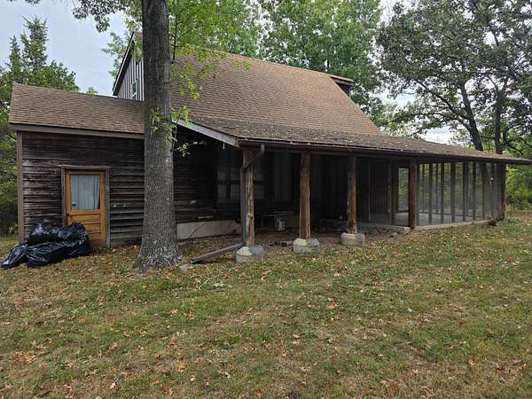 13.7 Acres of Recreational Land with Home for Sale in Marshfield, Missouri