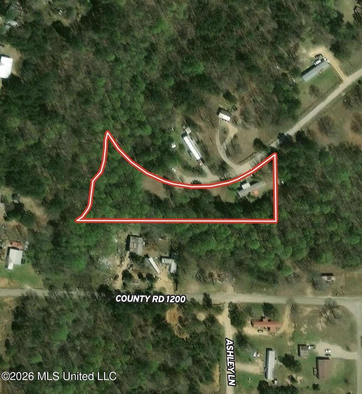 1.7 Acres of Residential Land for Sale in Booneville, Mississippi