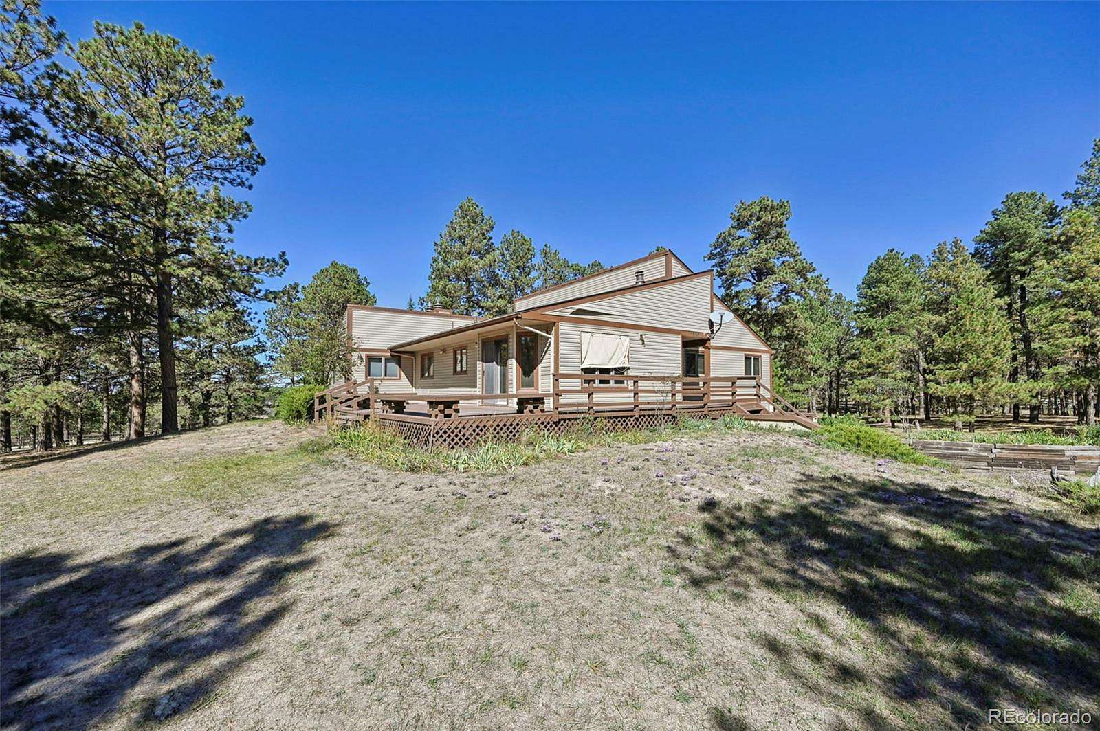 5 Acres of Land with Home for Sale in Colorado Springs, Colorado