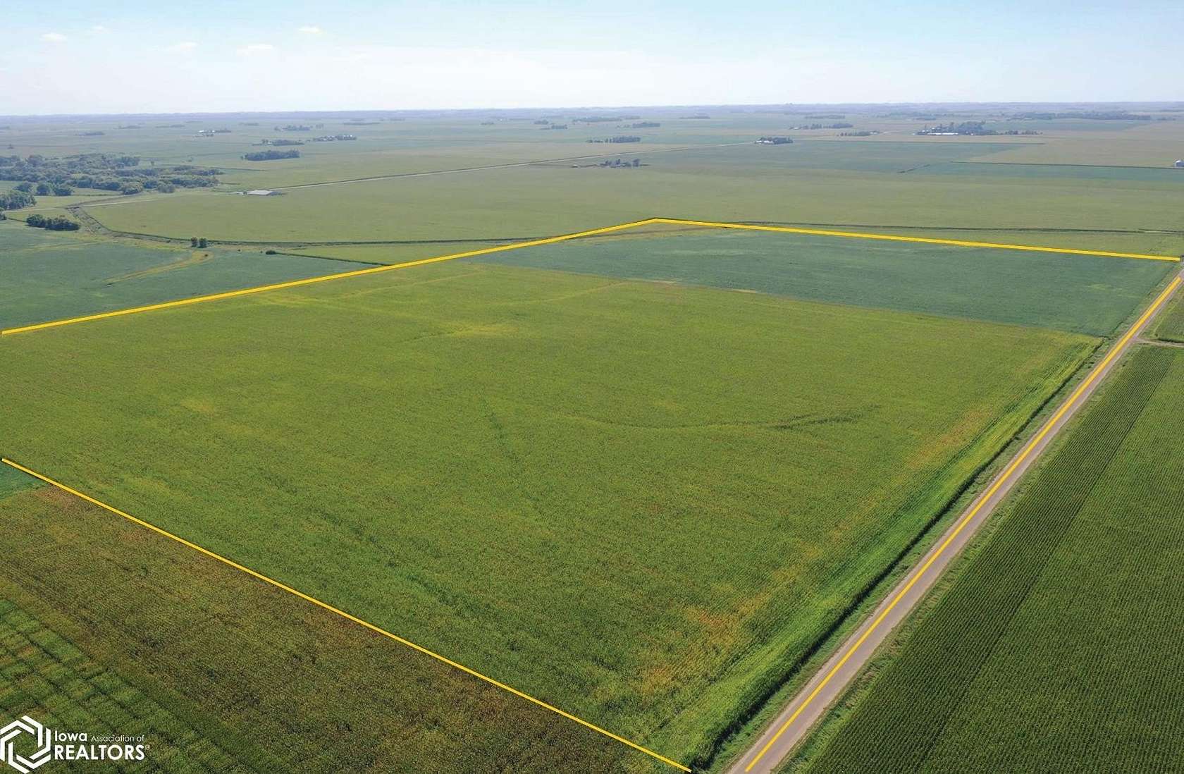 108 Acres of Agricultural Land for Sale in Estherville, Iowa