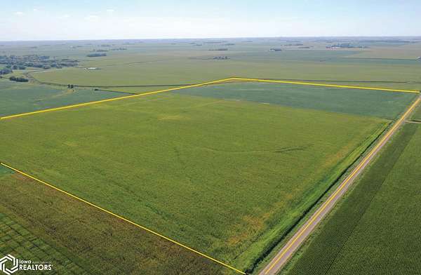 108 Acres of Agricultural Land for Sale in Estherville, Iowa