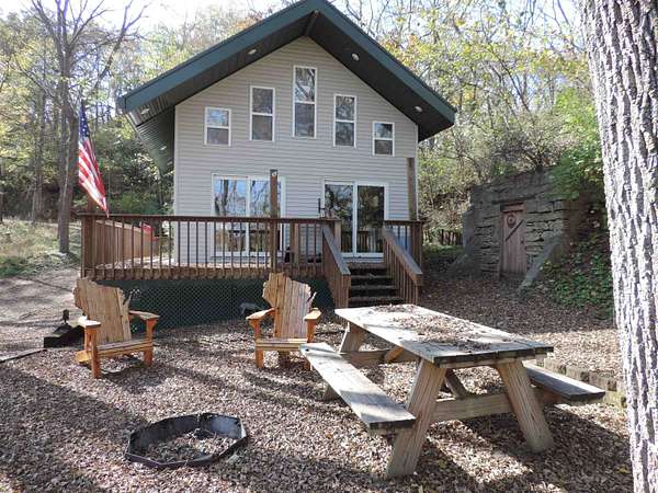 80 Acres of Recreational Land with Home for Sale in Rewey, Wisconsin