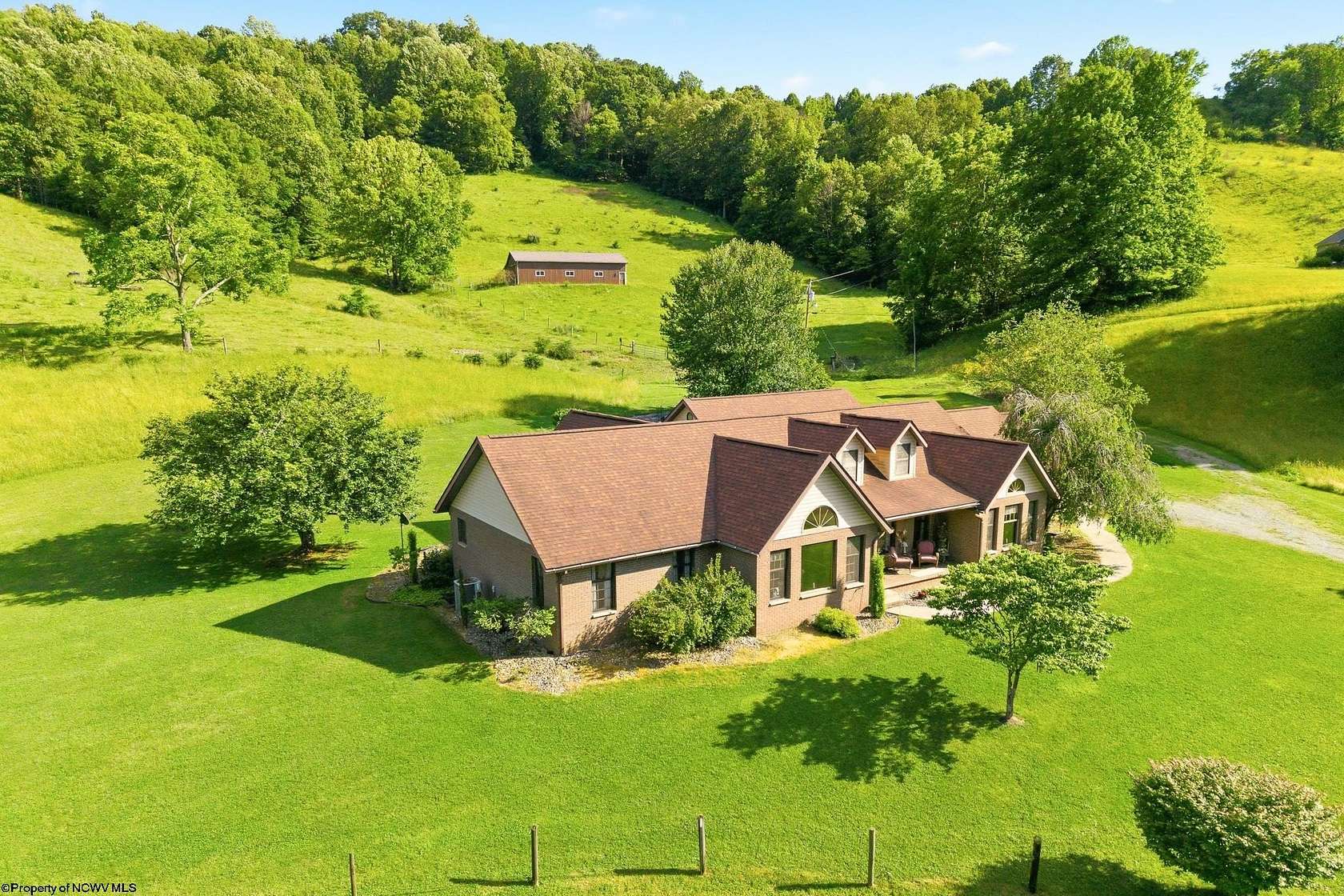 39.1 Acres of Land with Home for Sale in Horner, West Virginia