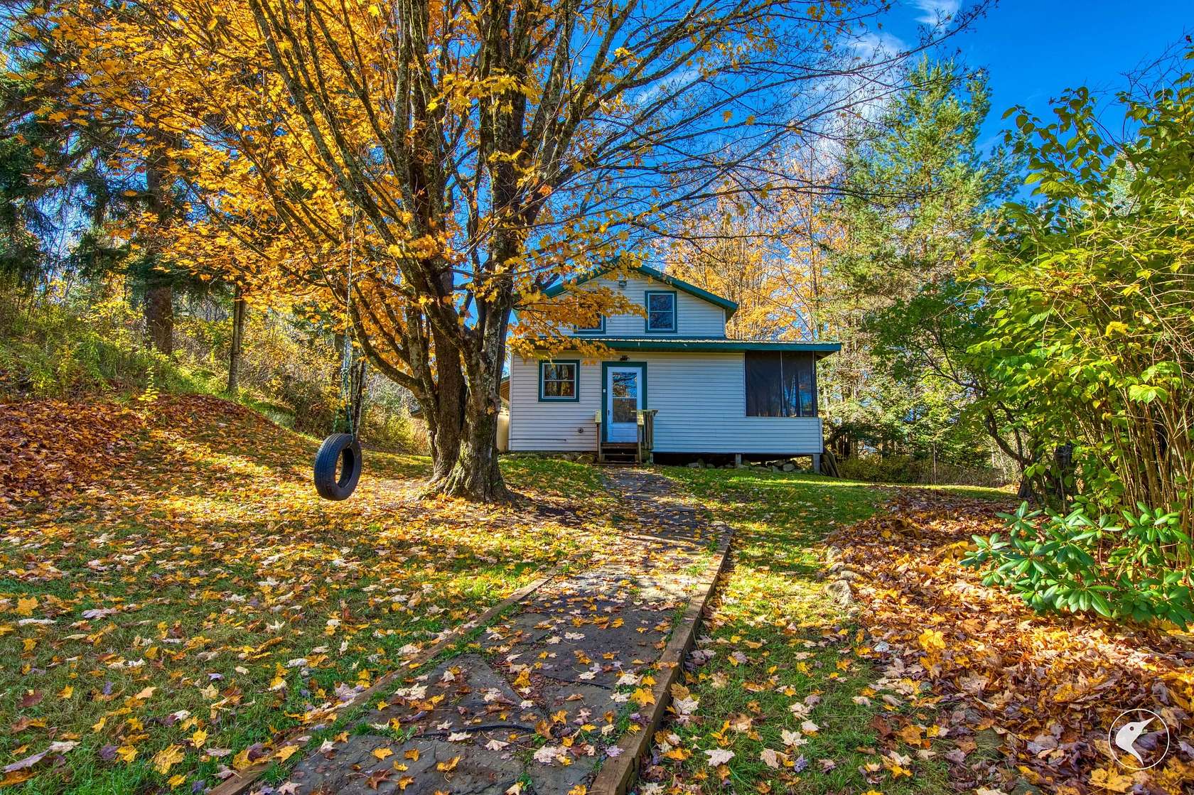 2.22 Acres of Land with Home for Sale in Lake Clear, New York