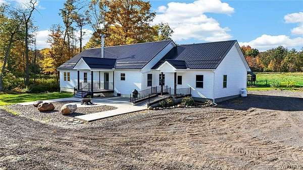 6.1 Acres of Land with Home for Sale in Hume, New York