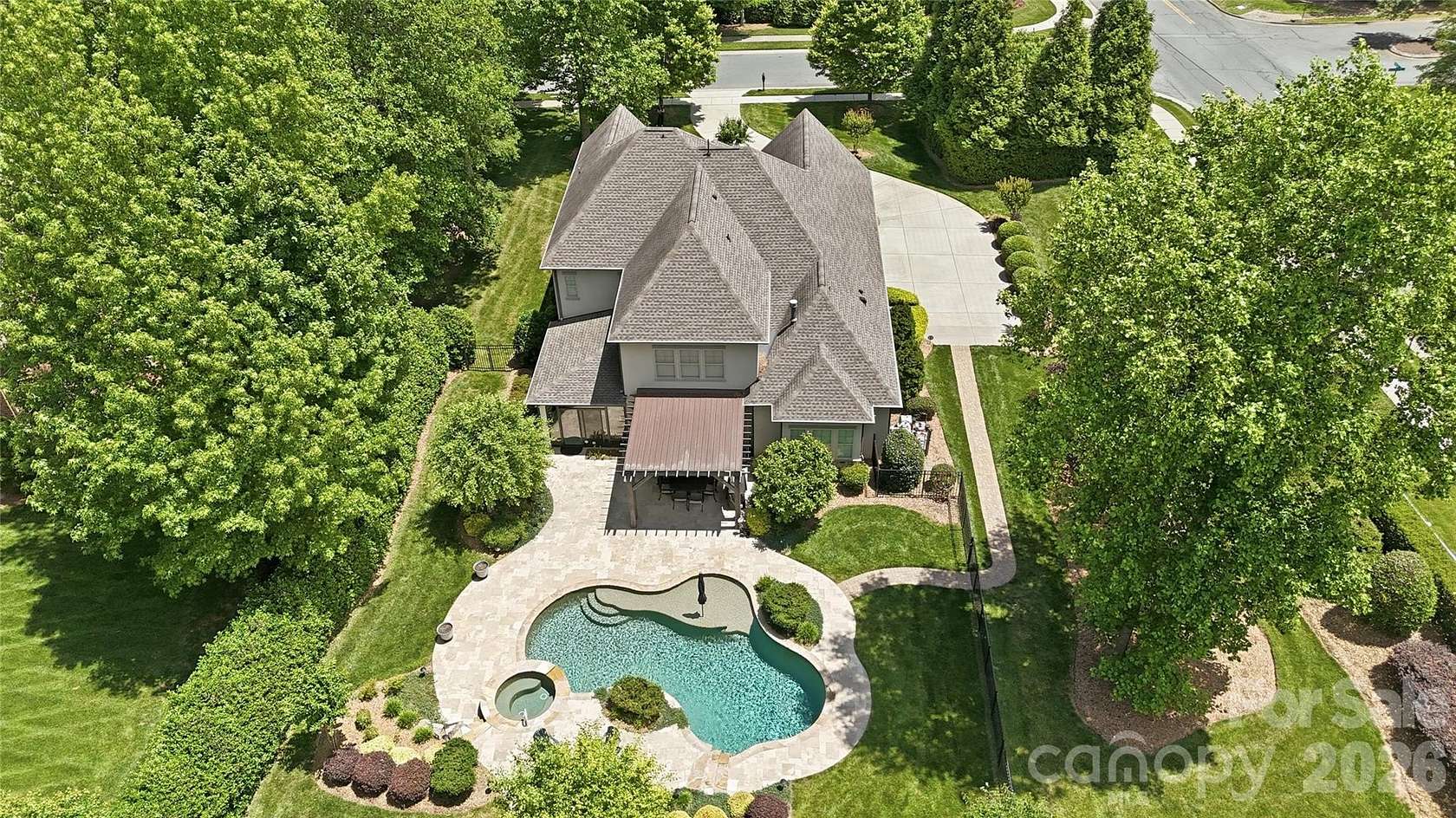 1.63 Acres of Land with Home for Sale in Mint Hill, North Carolina