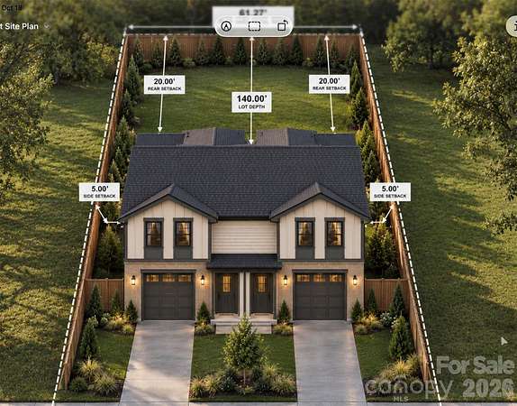 0.13 Acres of Residential Land for Sale in Charlotte, North Carolina