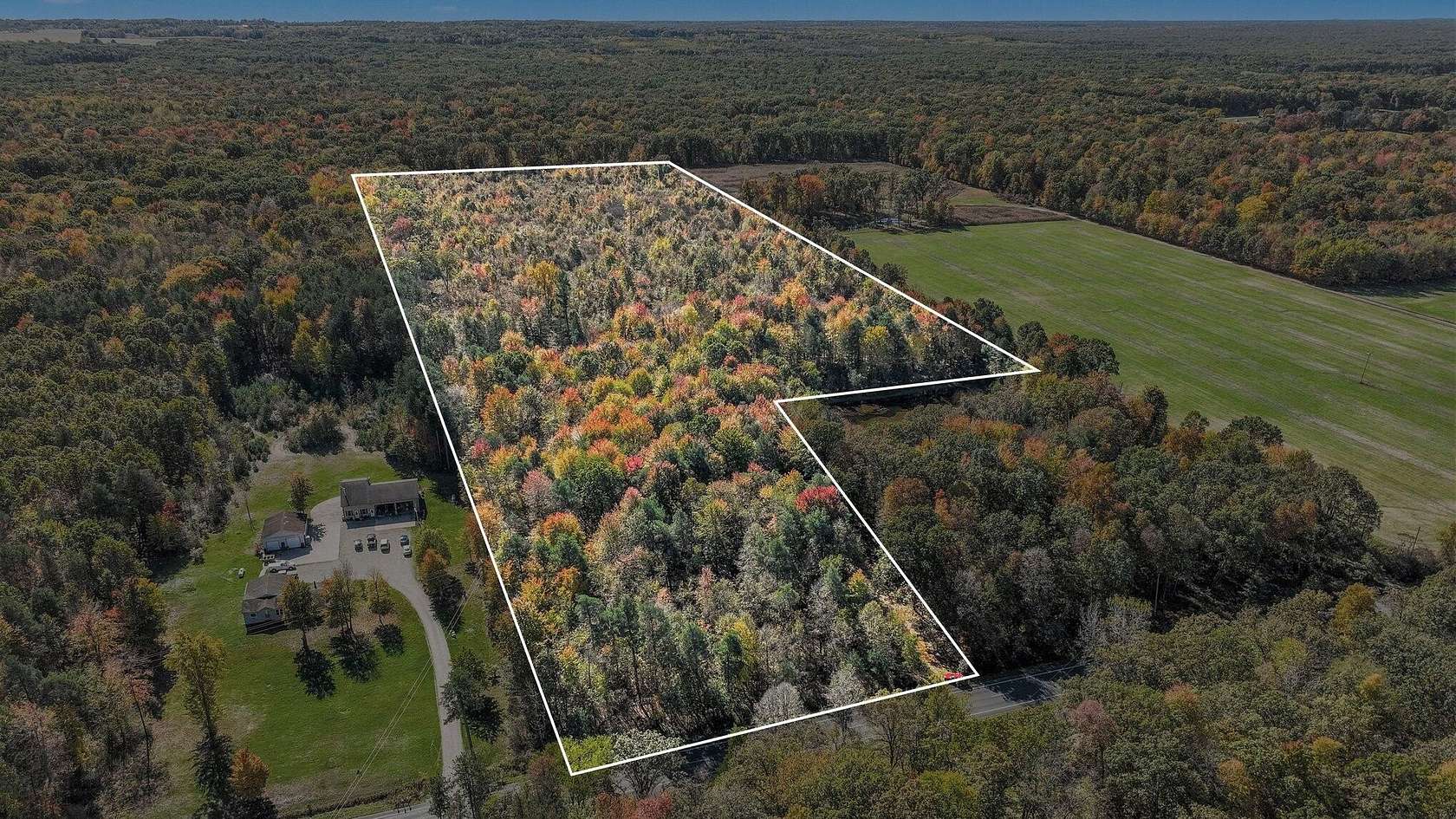 30.4 Acres of Recreational & Residential Land for Sale in Hamilton, Michigan