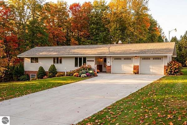 4 Acres of Land with Home for Sale in Maple City, Michigan