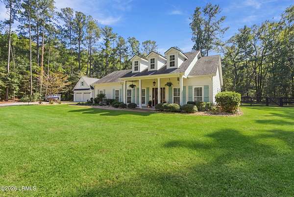 5.14 Acres of Land with Home for Sale in Ridgeland, South Carolina